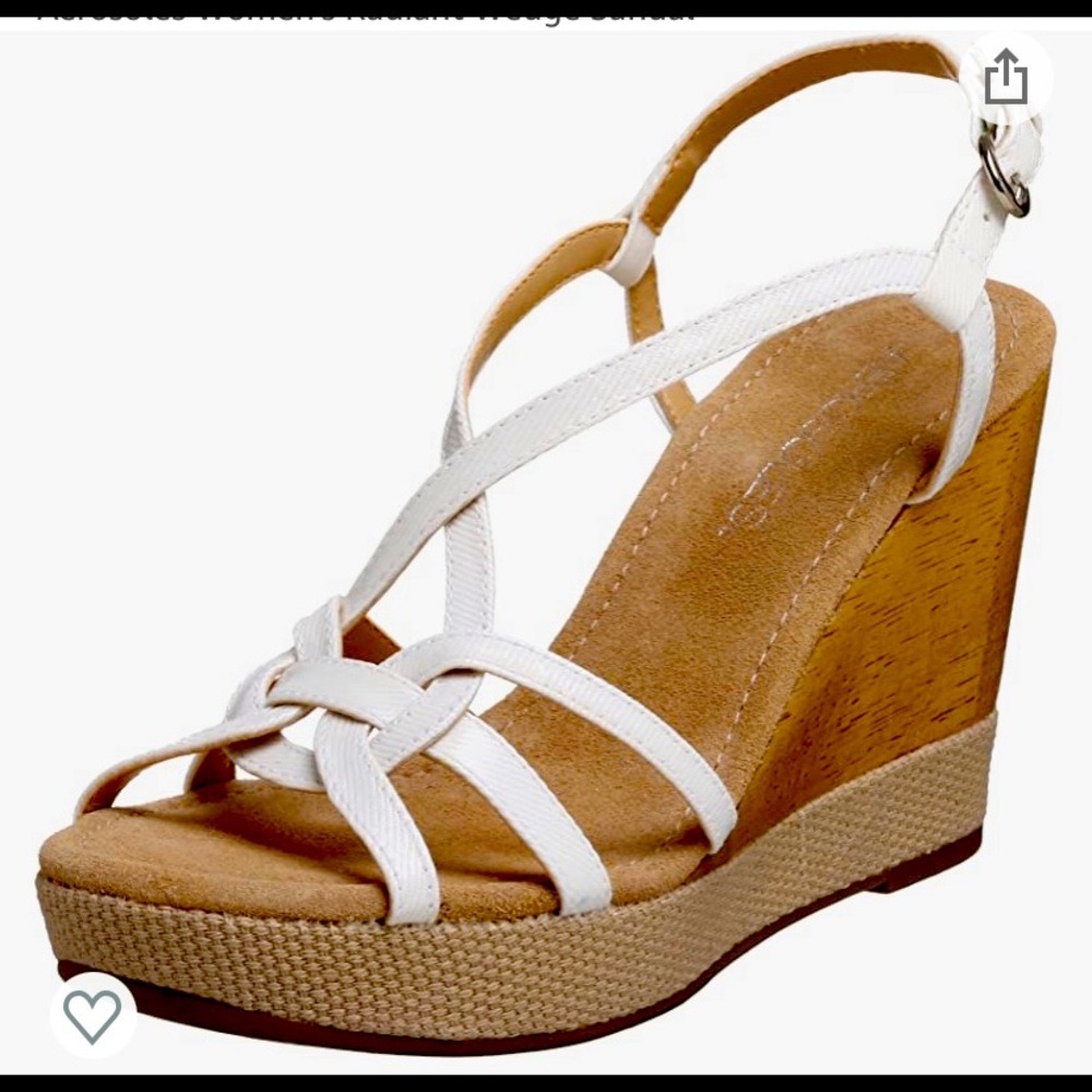 NWT Aerosoles Women's Radiant Wedge Sandal